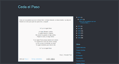 Desktop Screenshot of cedaelpaso.ticoblogger.com