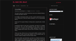 Desktop Screenshot of elbajillo.ticoblogger.com