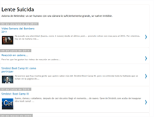 Tablet Screenshot of lentesuicida.ticoblogger.com