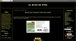 Desktop Screenshot of elblogdeefra.ticoblogger.com