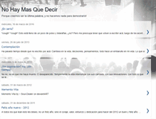 Tablet Screenshot of nohaymasquedecir.ticoblogger.com