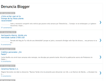 Tablet Screenshot of denunciablogger.ticoblogger.com