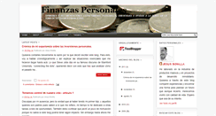 Desktop Screenshot of finanzaspersonales.ticoblogger.com