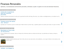 Tablet Screenshot of finanzaspersonales.ticoblogger.com