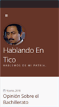 Mobile Screenshot of hablandoentico.ticoblogger.com