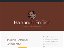 Tablet Screenshot of hablandoentico.ticoblogger.com