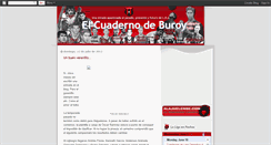 Desktop Screenshot of elcuadernodeburoy.ticoblogger.com