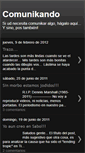 Mobile Screenshot of comunikando.ticoblogger.com