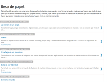 Tablet Screenshot of besodepapel.ticoblogger.com
