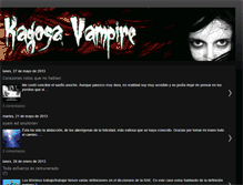 Tablet Screenshot of kagosavampire.ticoblogger.com