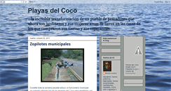 Desktop Screenshot of playasdelcoco.ticoblogger.com