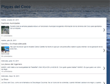Tablet Screenshot of playasdelcoco.ticoblogger.com